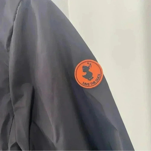 NWT Save the Duck Kids Ultra Light Weight Nylon Jacket size 10 - Picture 3 of 7